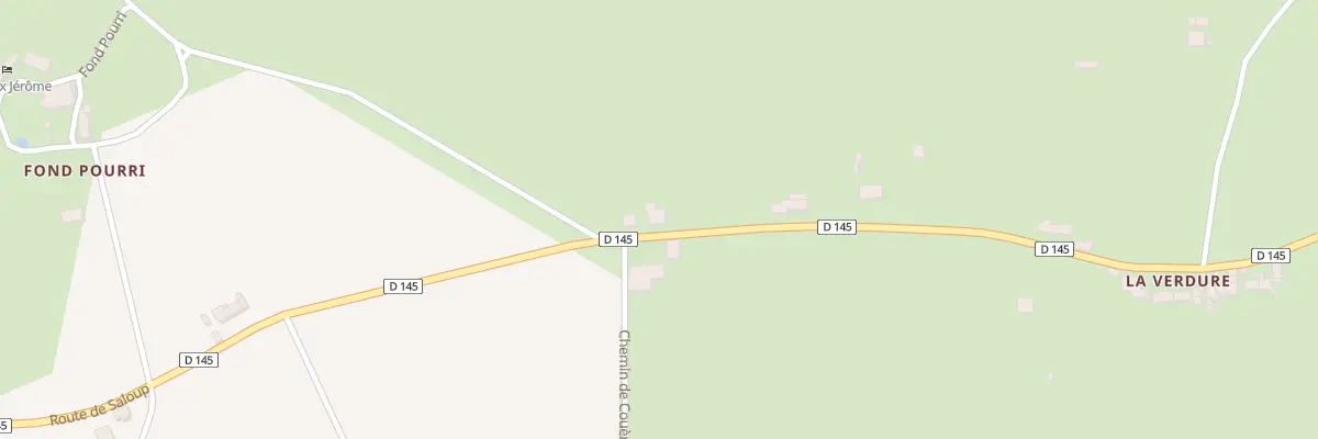 Plan du 5741 Couere à Cérilly