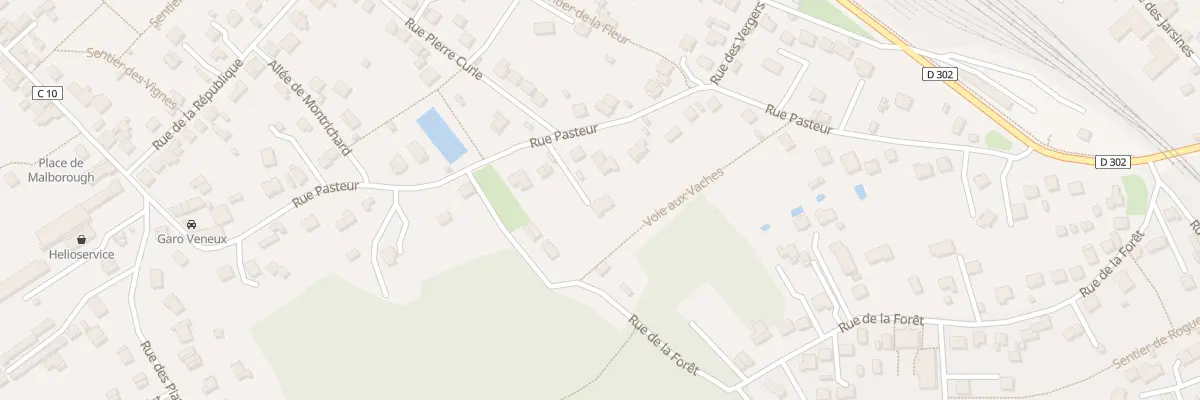 Plan du 31 Rue Pasteur à Moret-Loing-et-Orvanne