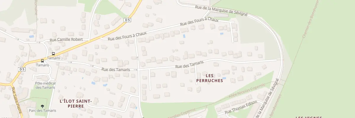 Plan du 25 Rue des Tamaris à Coupvray