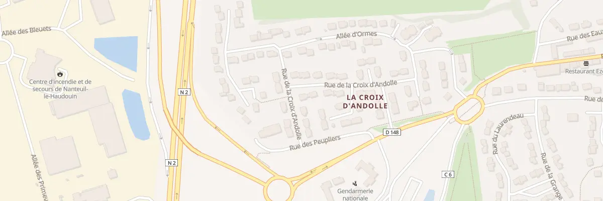 Plan du 29 Rue de la Croix d’Andolle à Nanteuil-le-Haudouin