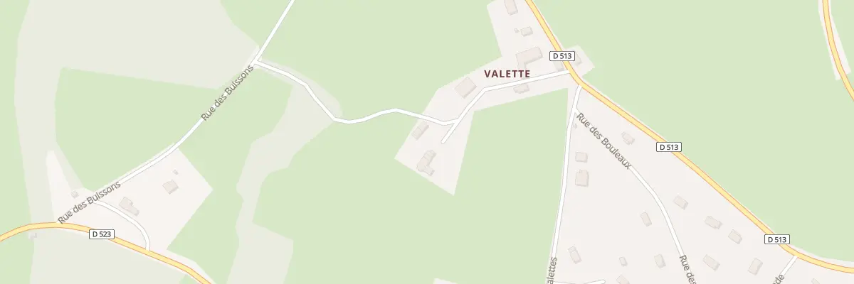Plan du 5015 Valette à Sauret-Besserve
