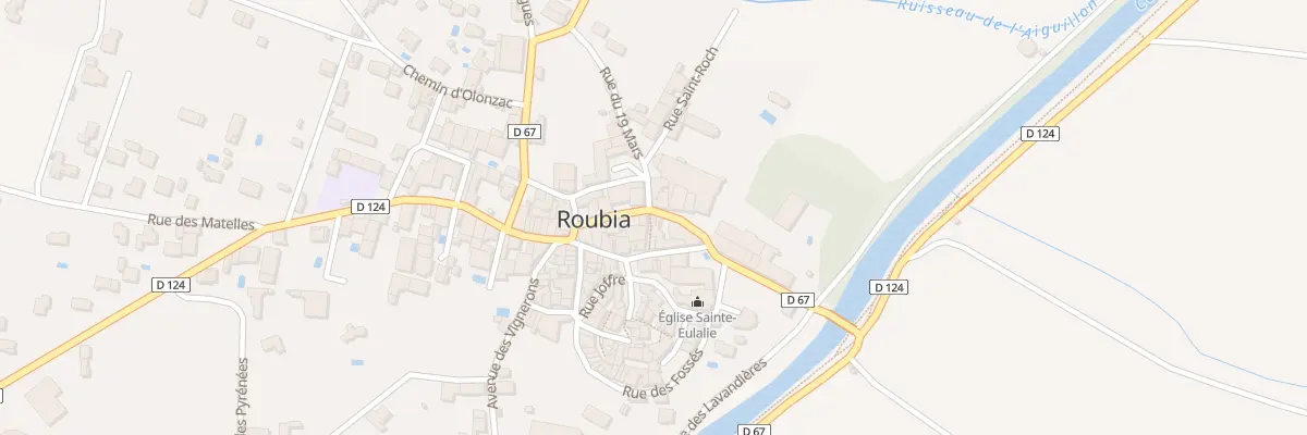 Plan du 1 Rue Ode a la Joie à Roubia