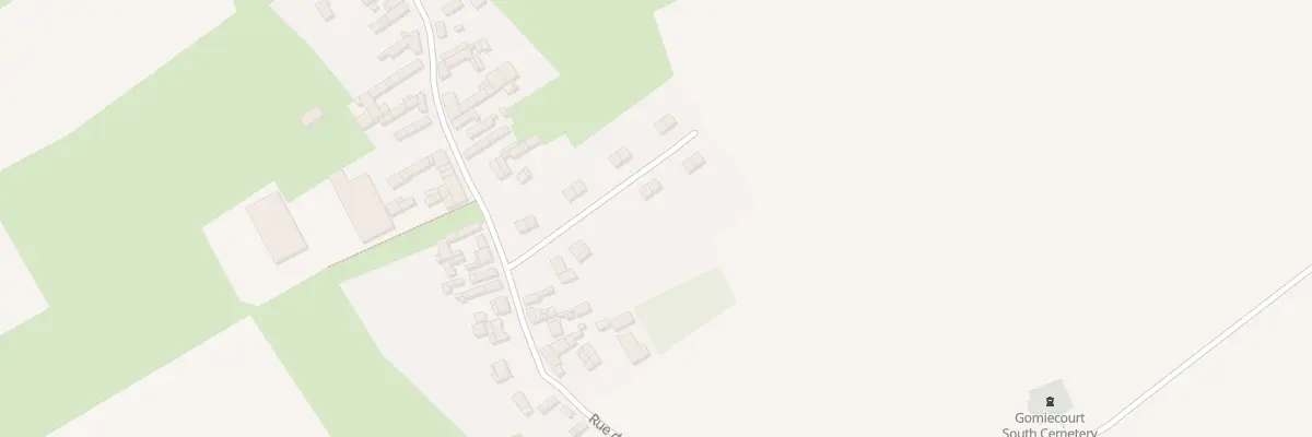 Plan du 7 Rue de la Cité à Gomiécourt