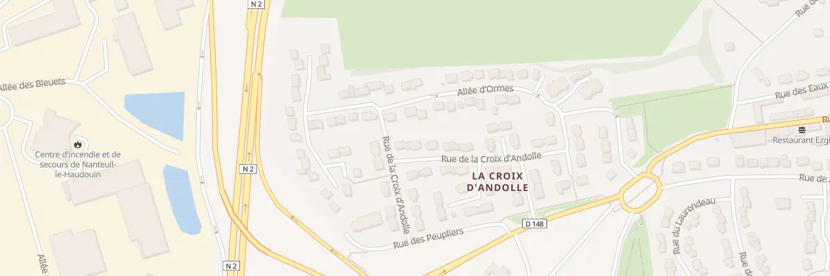 Plan du 19 Rue de la Croix d’Andolle à Nanteuil-le-Haudouin