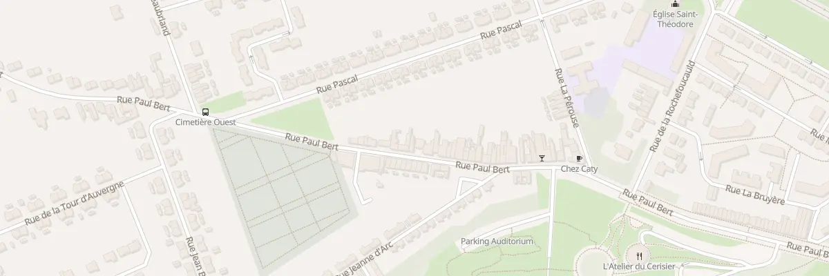 Plan du 266 Rue Paul Bert à Lens