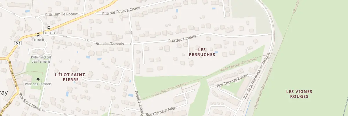 Plan du 28E Rue des Tamaris à Coupvray