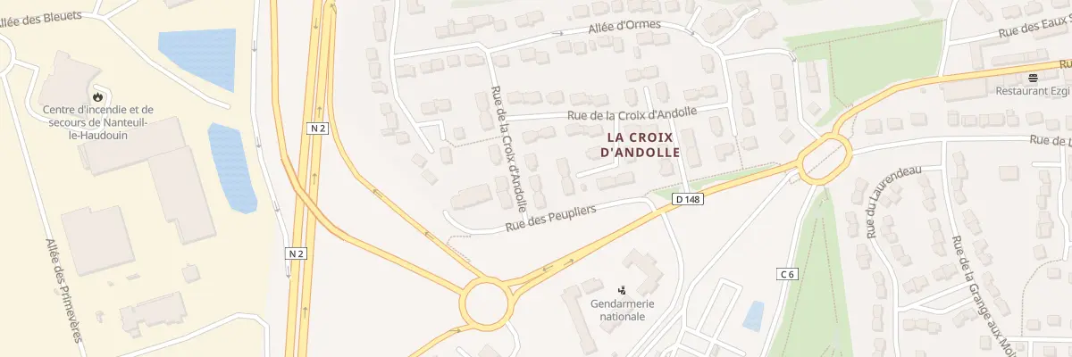 Plan du 27 Rue de la Croix d’Andolle à Nanteuil-le-Haudouin