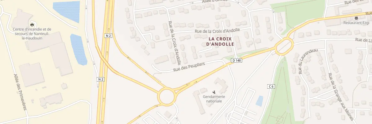 Plan du 26 Rue de la Croix d’Andolle à Nanteuil-le-Haudouin
