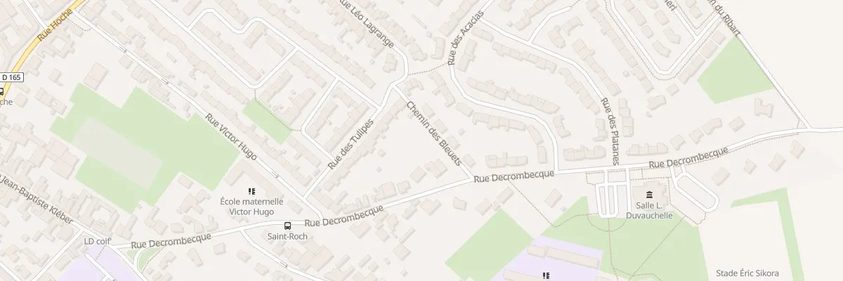 Plan du 45 Rue Decrombecque à Loos-en-Gohelle