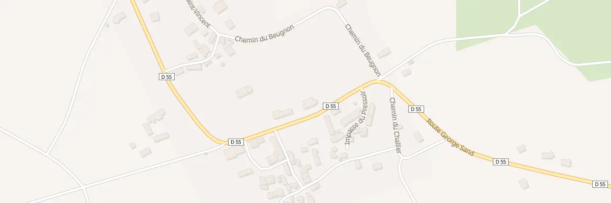 Plan du 24 Rte George Sand à Sainte-Gemme-en-Sancerrois