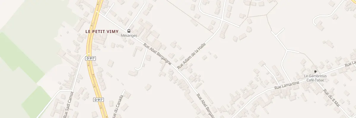 Plan du 9 Rue Abel Bergaigne à Vimy