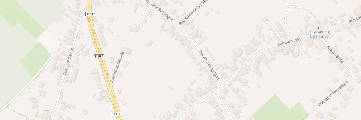 Plan du 14 Rue Abel Bergaigne à Vimy
