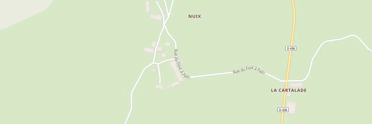 Plan du 5072 Nuix à Saint-Saturnin
