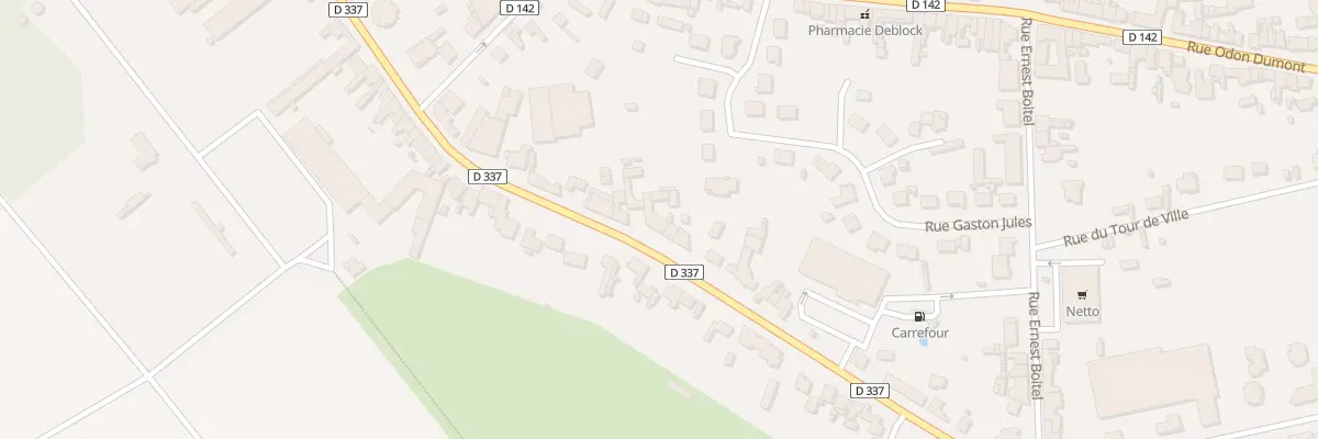 Plan du 14 Rue Roger Salengro à Chaulnes