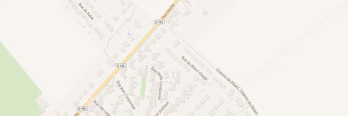 Plan du 10 Rue du Blanc Visage à Loos-en-Gohelle