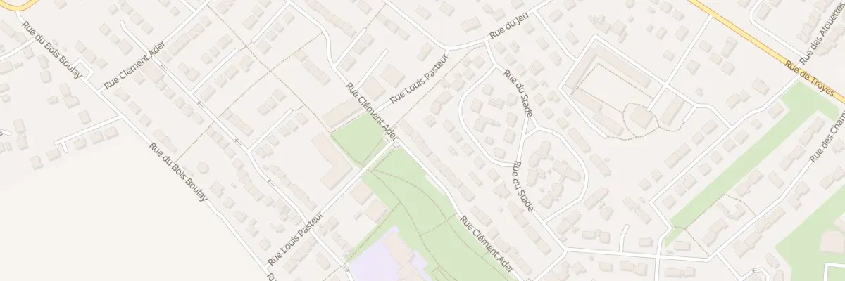 Plan du 75 Rue Clément Ader à Guignes