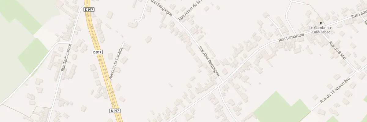 Plan du 12 Rue Abel Bergaigne à Vimy