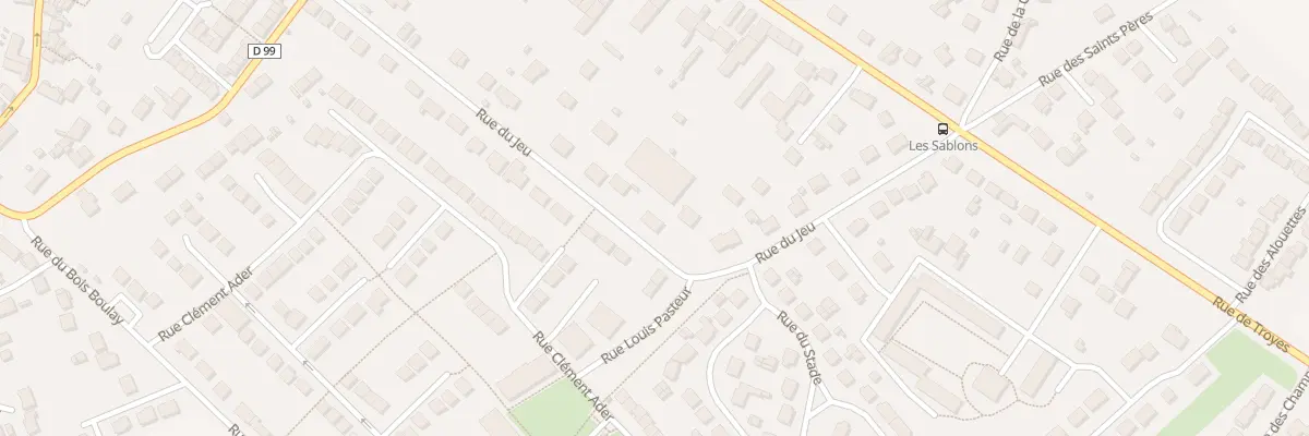 Plan du 18B Rue du Jeu à Guignes