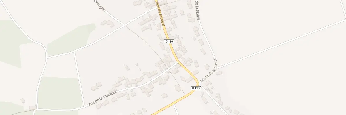 Plan du 72B Rue de Ferland à Féricy