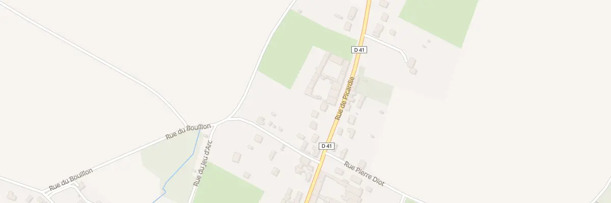 Plan du 340 Rue de Picardie à Canny-sur-Matz