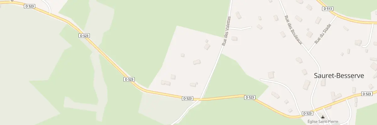 Plan du 5158 Les Buissons à Sauret-Besserve