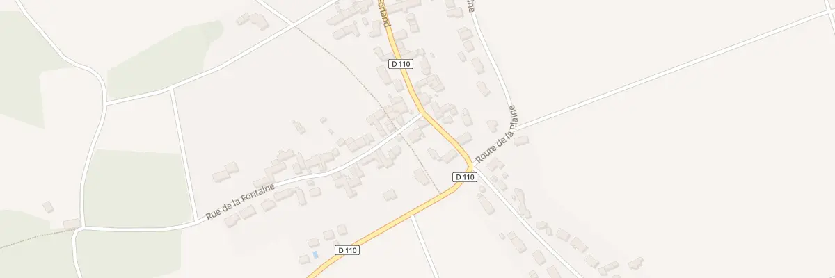 Plan du 3 Rue de la Fontaine à Féricy
