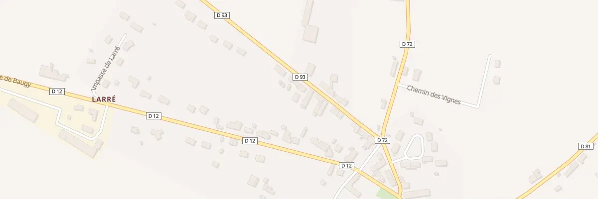 Plan du 13 Rte de Gron à Villequiers