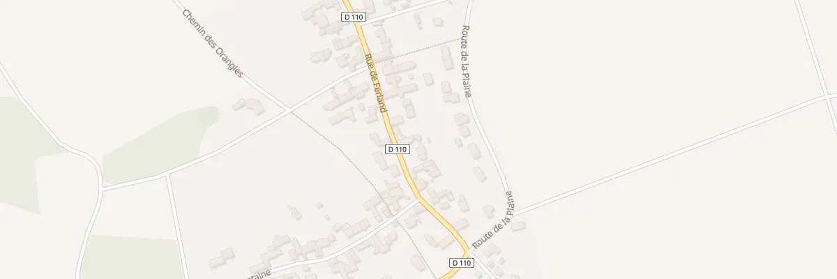 Plan du 57B Rue de Ferland à Féricy