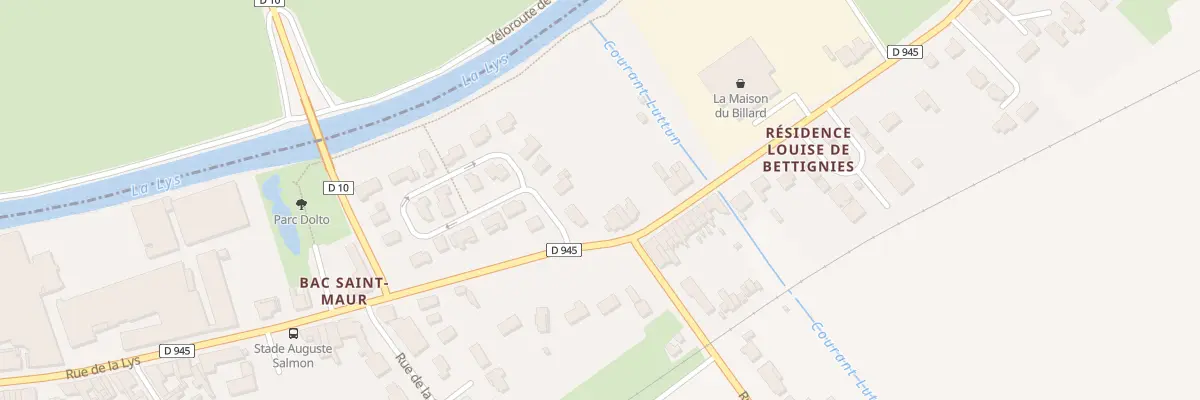 Plan du 3589 Rue de la Lys à Sailly-sur-la-Lys
