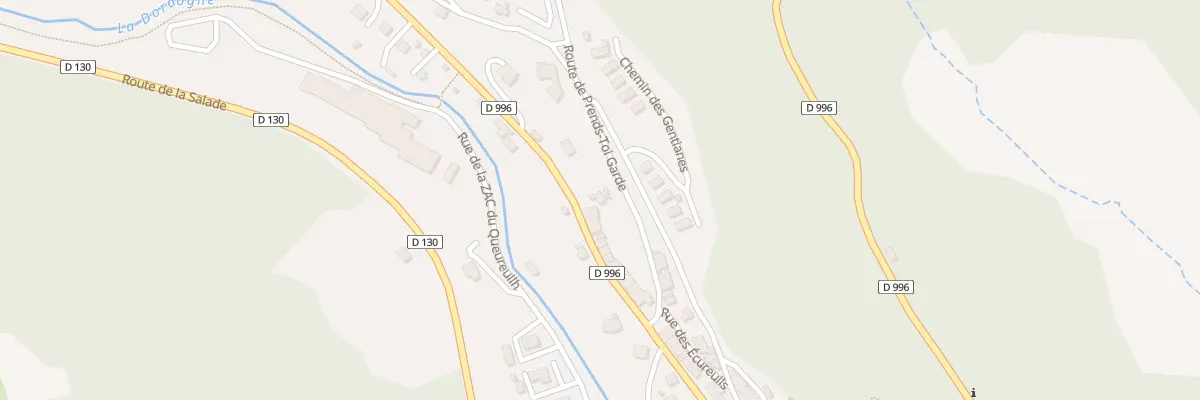 Plan du 108 Av de la Bourboule à Mont-Dore
