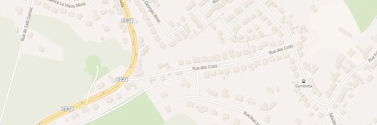 Plan du 9 Rue des Croix à Vimy