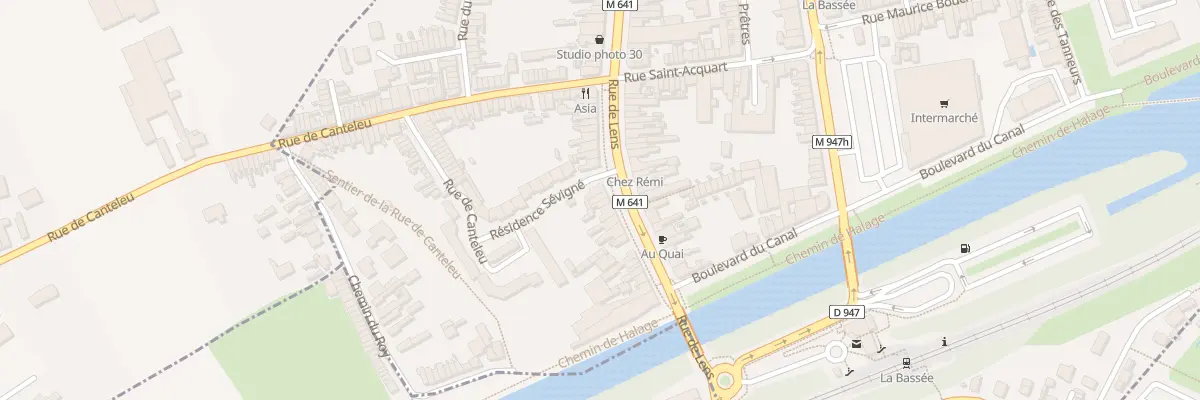 Plan du 64 Rue de Lens à La Bassée