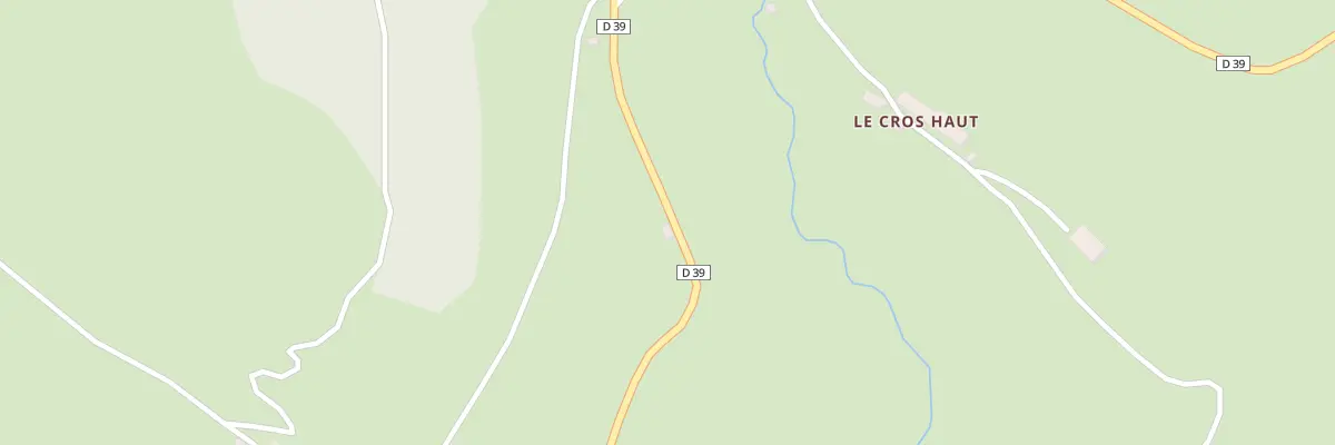 Plan du 138 Les Arzaliers à Brezons