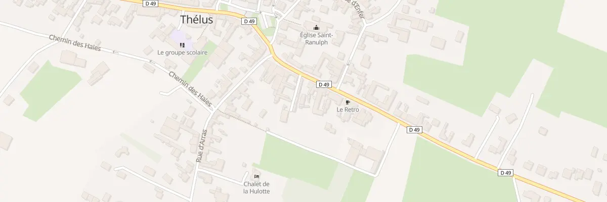 Plan du 24 Rue de Bailleul à Thélus