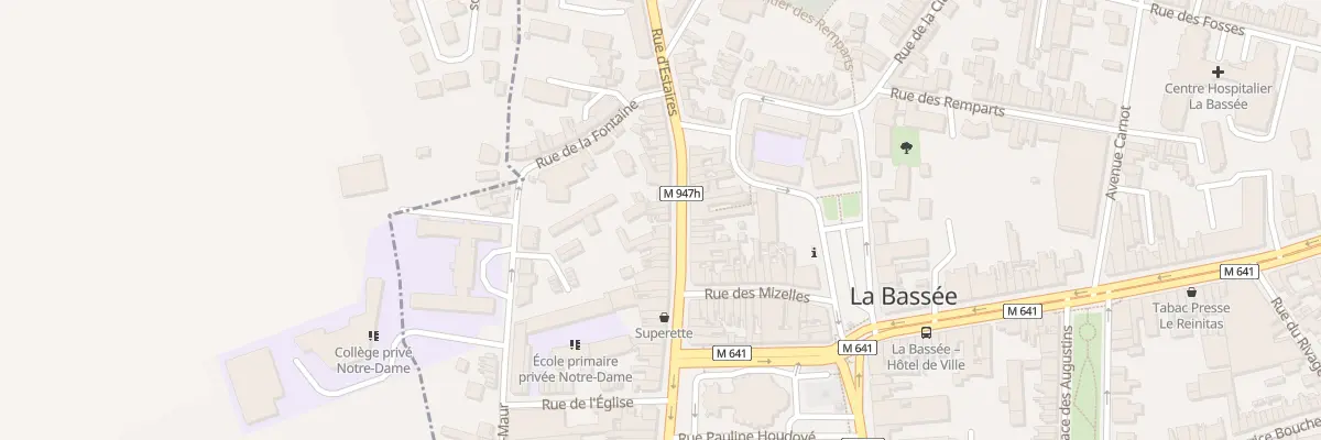 Plan du 37 Rue d’Estaires à La Bassée