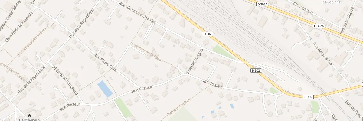 Plan du 14T Rue Pasteur à Moret-Loing-et-Orvanne