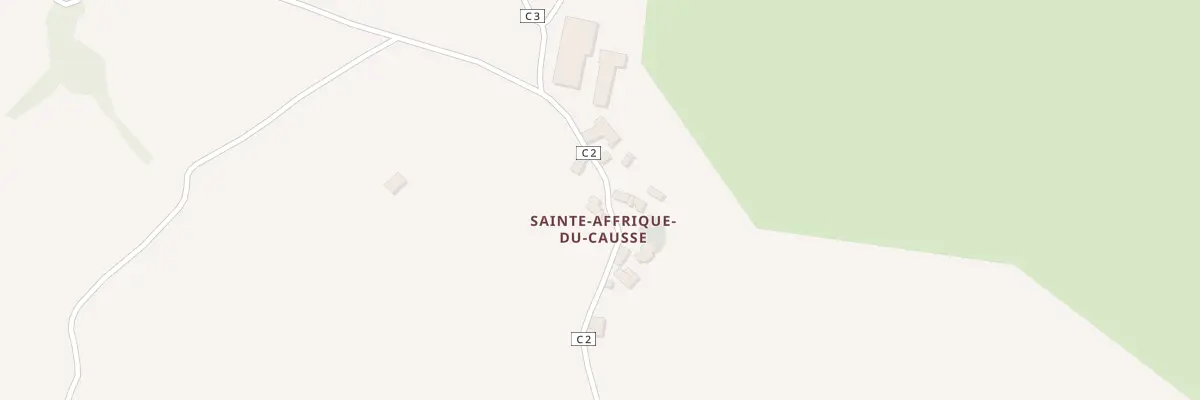 Plan du 5053 Saint Affrique à Gabriac