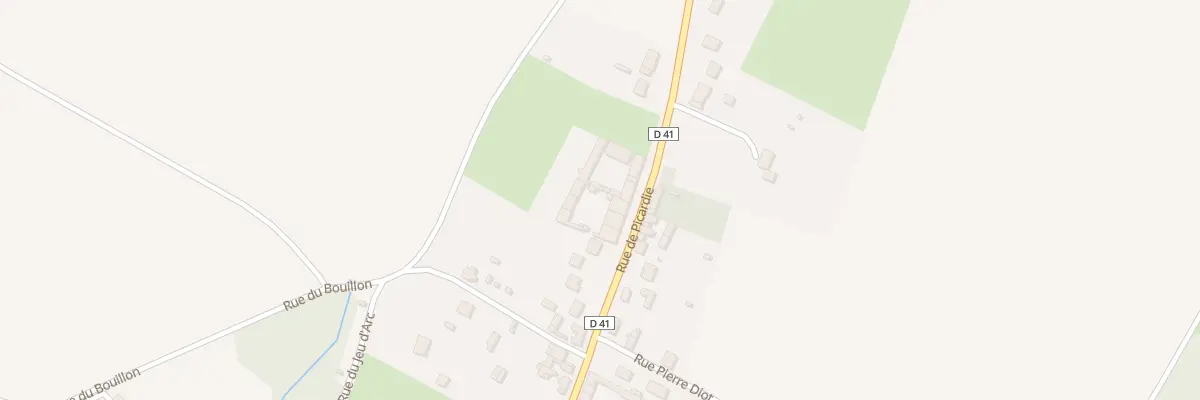 Plan du 302 Rue de Picardie à Canny-sur-Matz