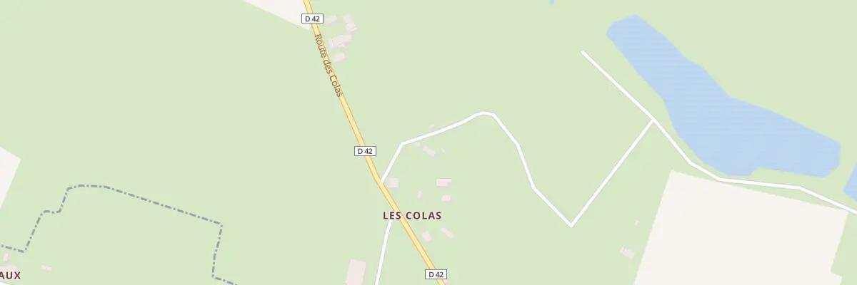 Plan du 17 Rte des Colas à Flavigny