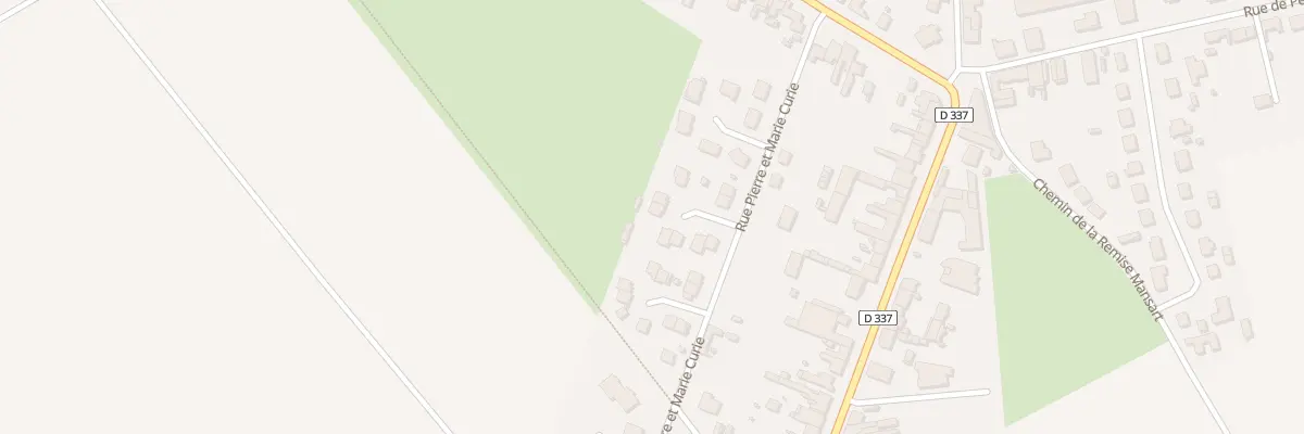 Plan du 26 Rue Pierre et Marie Curie à Chaulnes