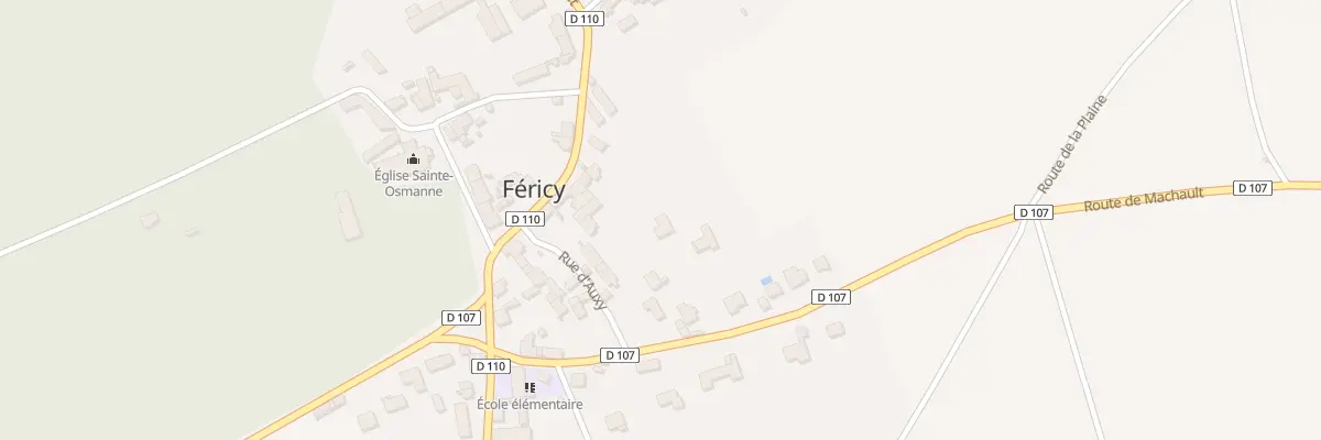 Plan du 10 Rue de Lorette à Féricy