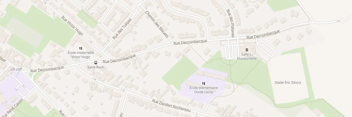 Plan du 34 Rue Decrombecque à Loos-en-Gohelle