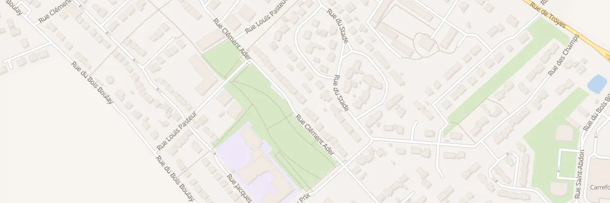 Plan du 95 Rue Clément Ader à Guignes