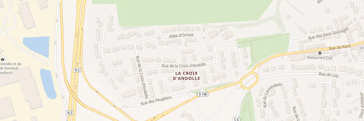 Plan du 15 Rue de la Croix d’Andolle à Nanteuil-le-Haudouin