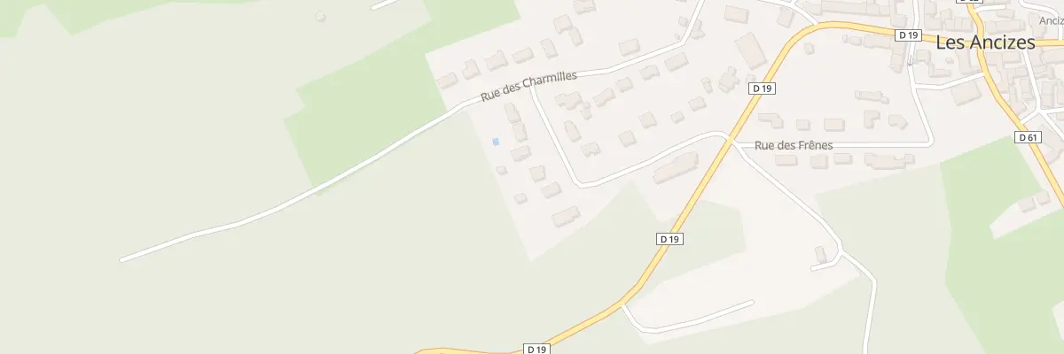 Plan du 9010 Rue des Charmilles aux Ancizes-Comps