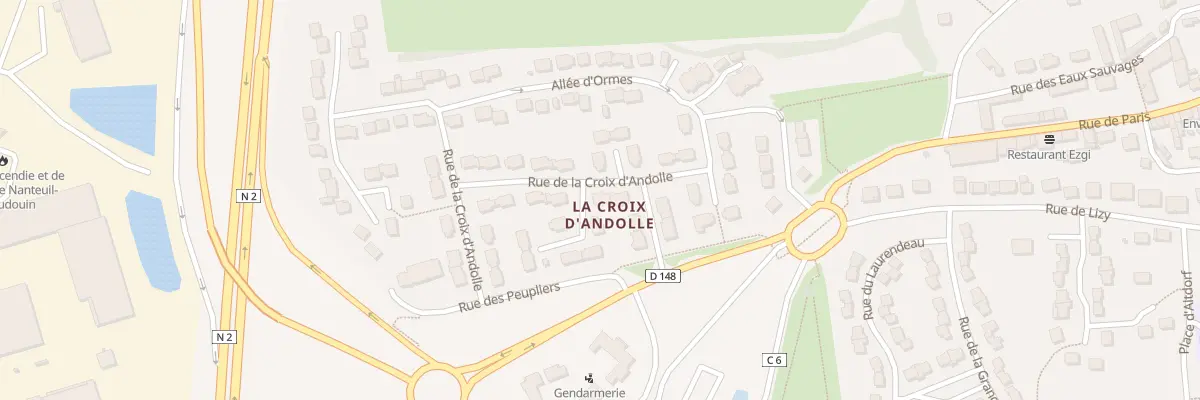Plan du 39 Rue de la Croix d’Andolle à Nanteuil-le-Haudouin