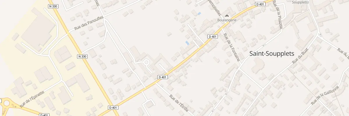 Plan du 84 Rue du Général Maunoury à Saint-Soupplets