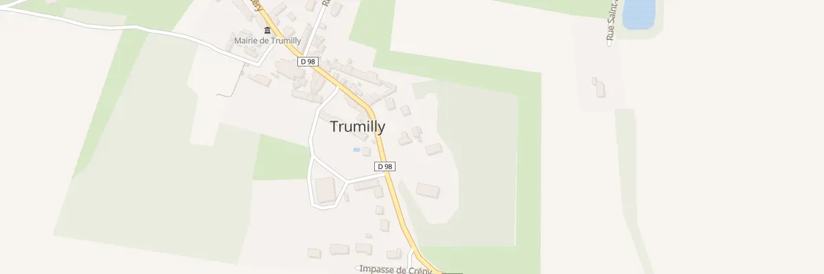 Plan du 321 Rue de Néry à Trumilly