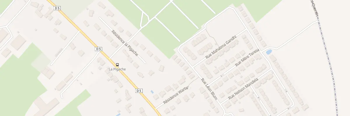 Plan du 260 Rue Léon Blum à Beaurains