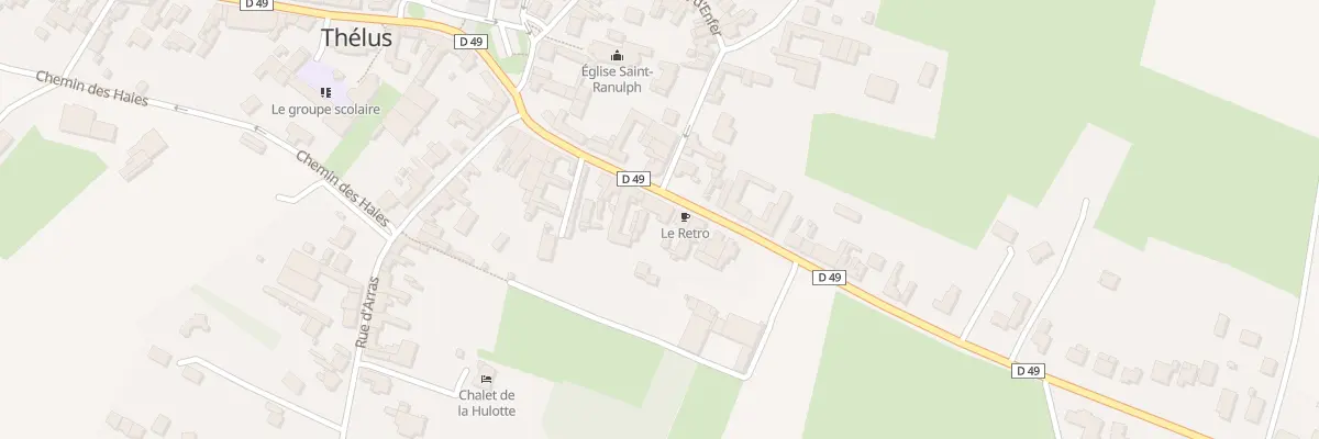 Plan du 32 Rue de Bailleul à Thélus